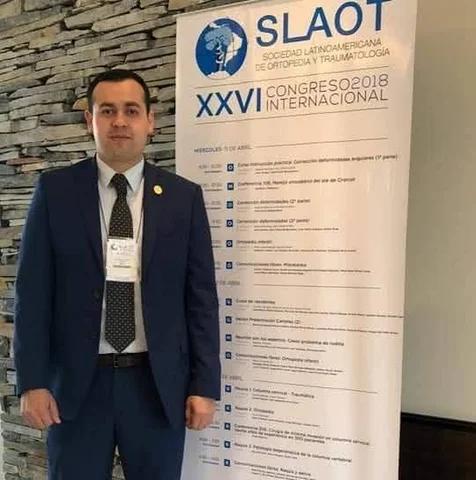 El Dr. Alan Polanco en el XXVI Congreso SLAOT, Uruguay (2018)